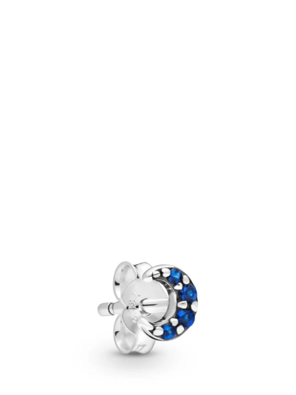 Pandora Crescent Moon Sterling Silver Studs